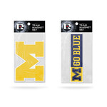 Rico Michigan Wolverines Magnet Set 2-pc Small