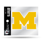 Rico Michigan Wolverines Decal 4''x4'' Clear Backer