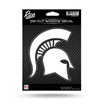 Rico Michigan State Spartans Decal Die Cut 5''x7''  Vinyl Spartan Logo White