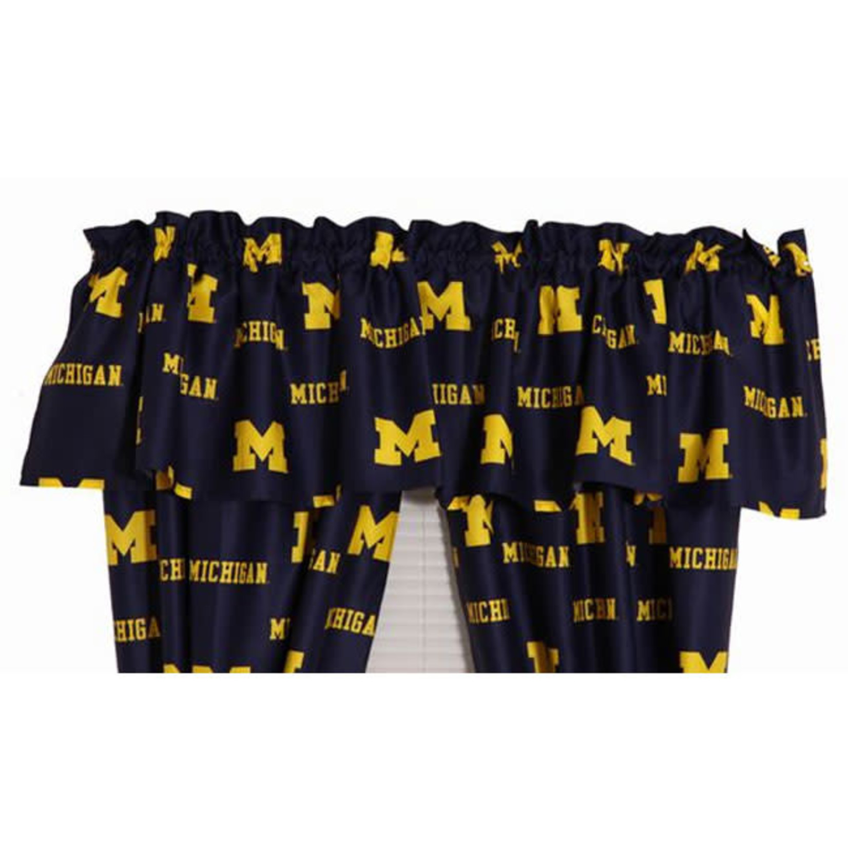 College Covers NCAA Michigan Wolverines Curtain Valance 84''x15''