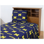 College Covers Michigan Wolverines Sheet Set