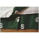 College Covers Michigan State Spartans Dust Ruffle Bed Skirt, King