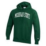Champion Michigan State Spartans Mens Sweatshirt Hood Reverse Weave 561