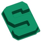 MasterPieces Michigan State Spartans "S" Cake Pan with Stand