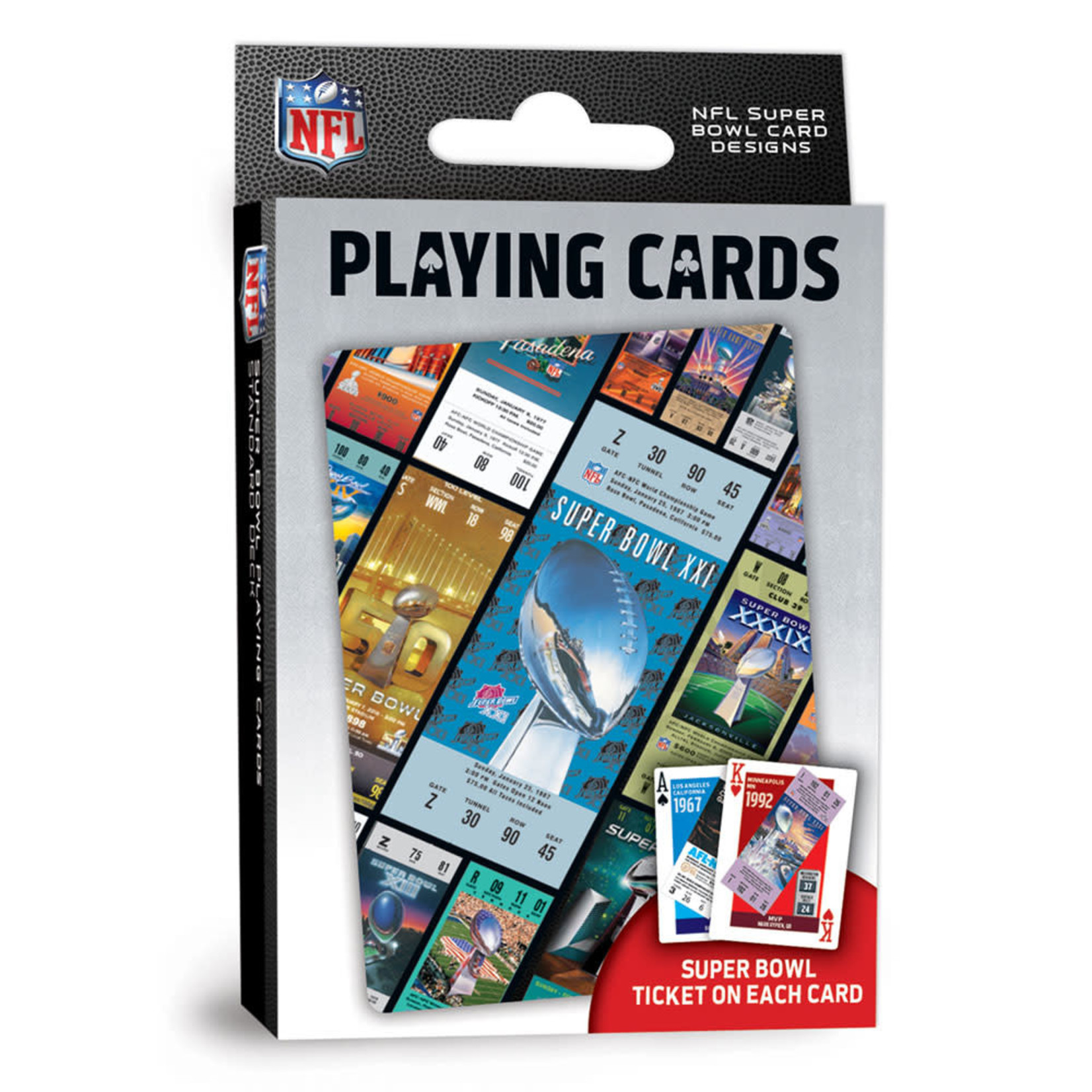 MasterPieces NFL Super Bowl Playing Cards