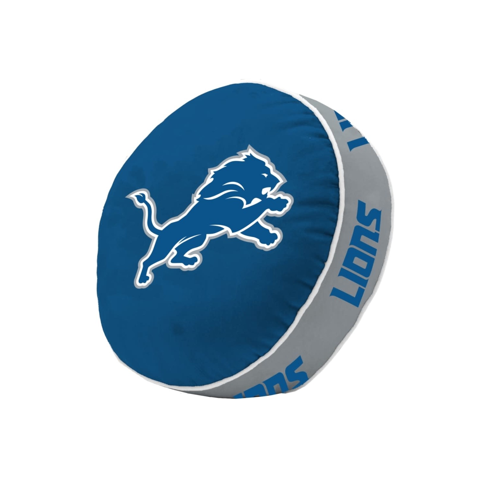 Logo Brands NFL Detroit Lions Puff Pillow