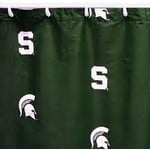 College Covers Michigan State Spartans Printed Shower Curtain Cover 70" X 72"