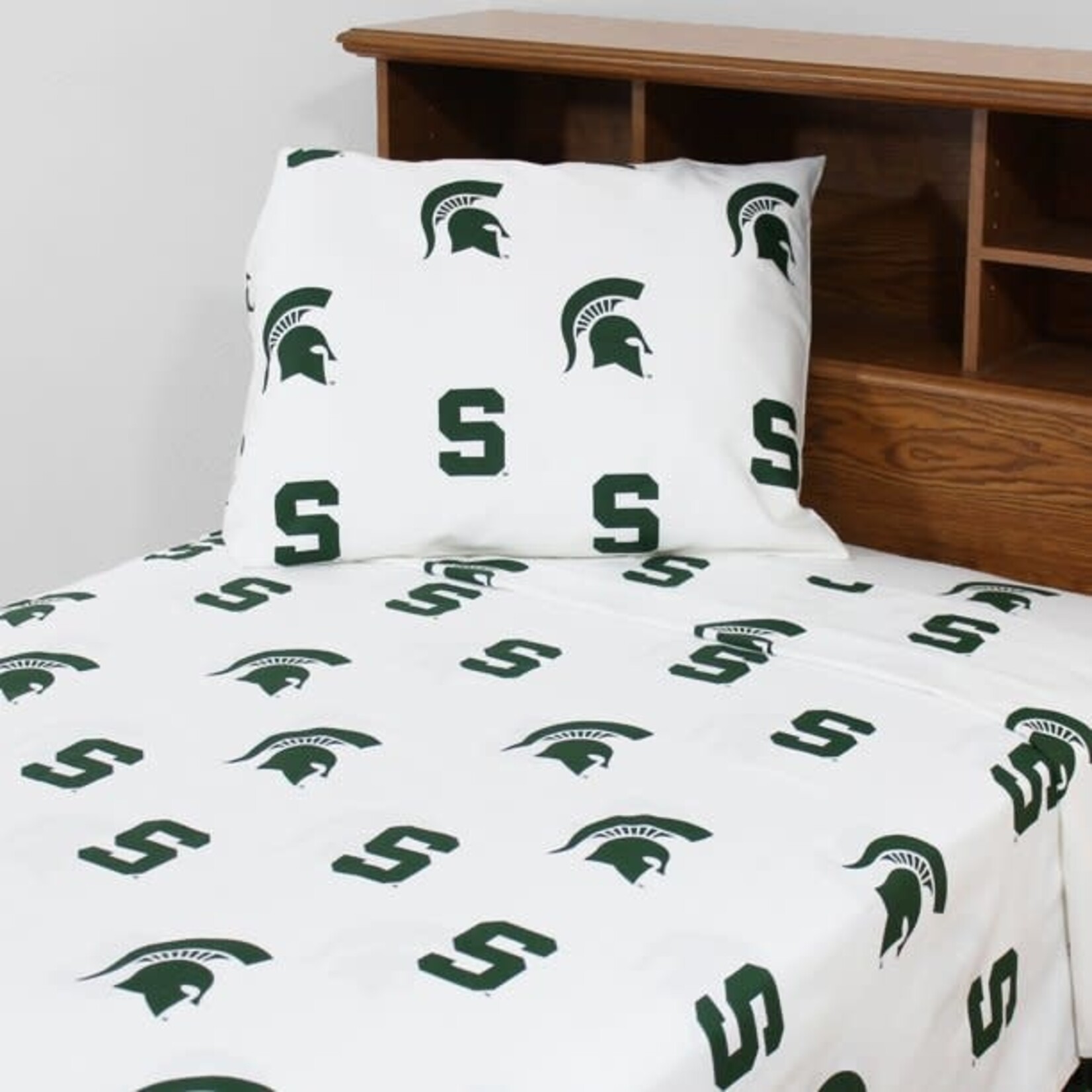 College Covers NCAA Michigan State Spartans Bed Sheets