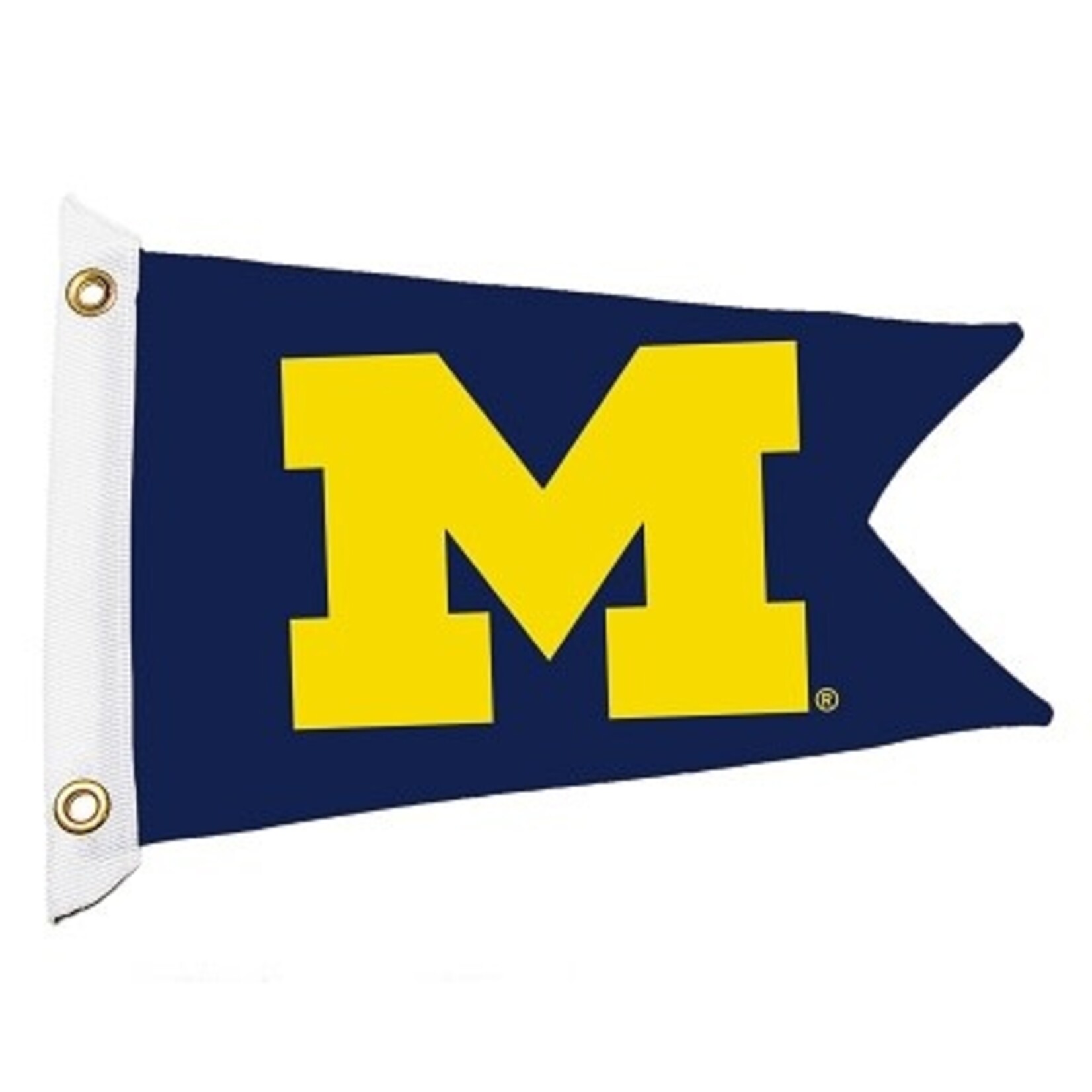 BSI NCAA University of Michigan Wolverines Boat Flag w/ Grommets 11''x18''