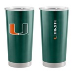 Logo Brands University of Miami Gameday Tumbler 20oz