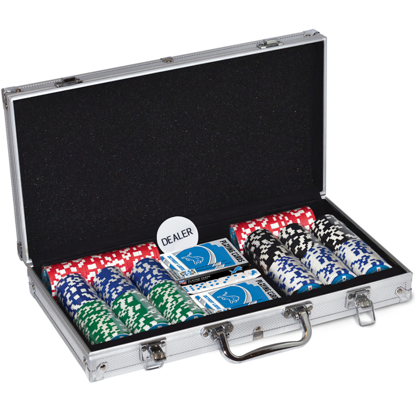 MasterPieces NFL Detroit Lions Game Poker Set