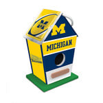 MasterPieces Michigan Wolverines Painted Birdhouse