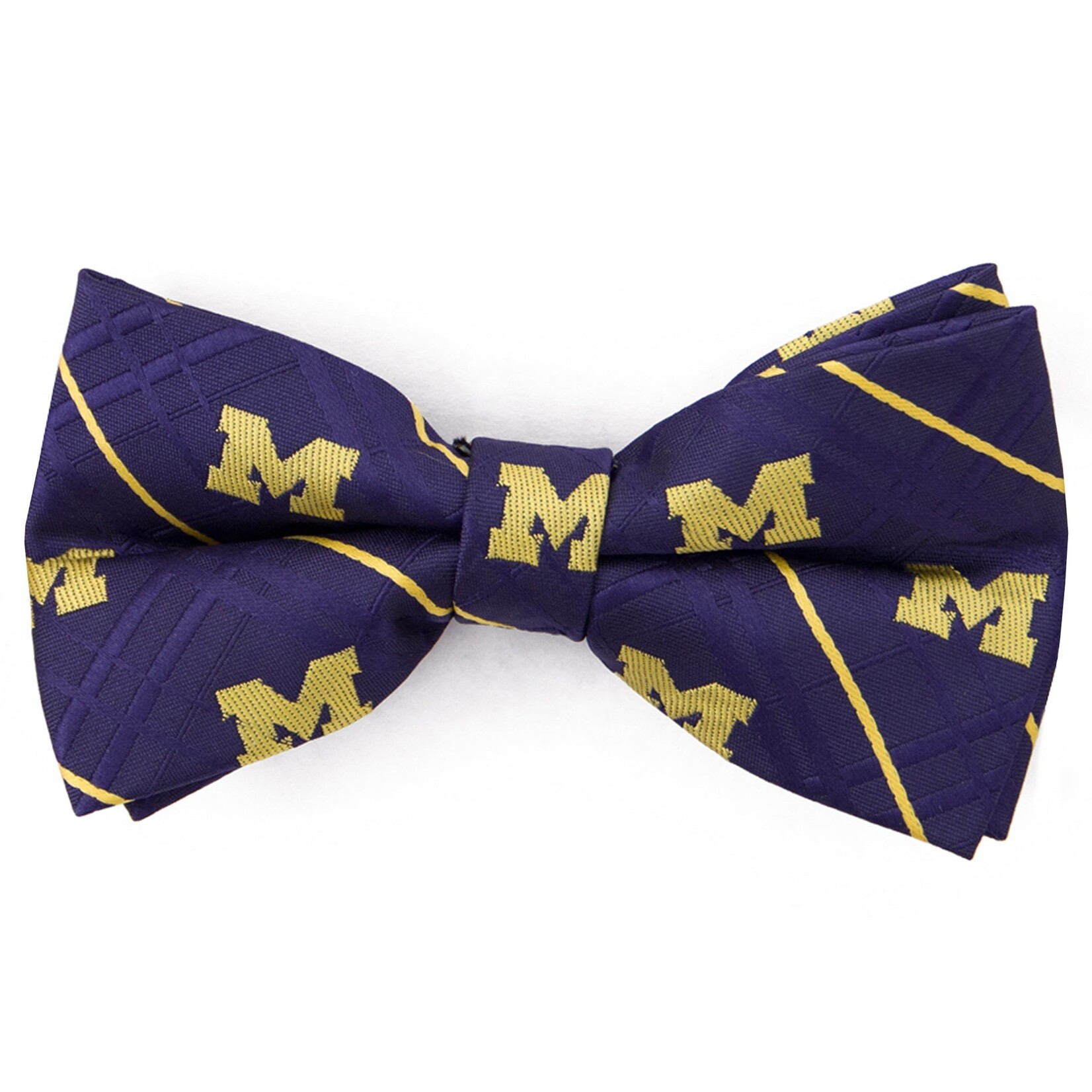 Eagles Wings NCAA Michigan Wolverines Mens Tie Bow Oxford