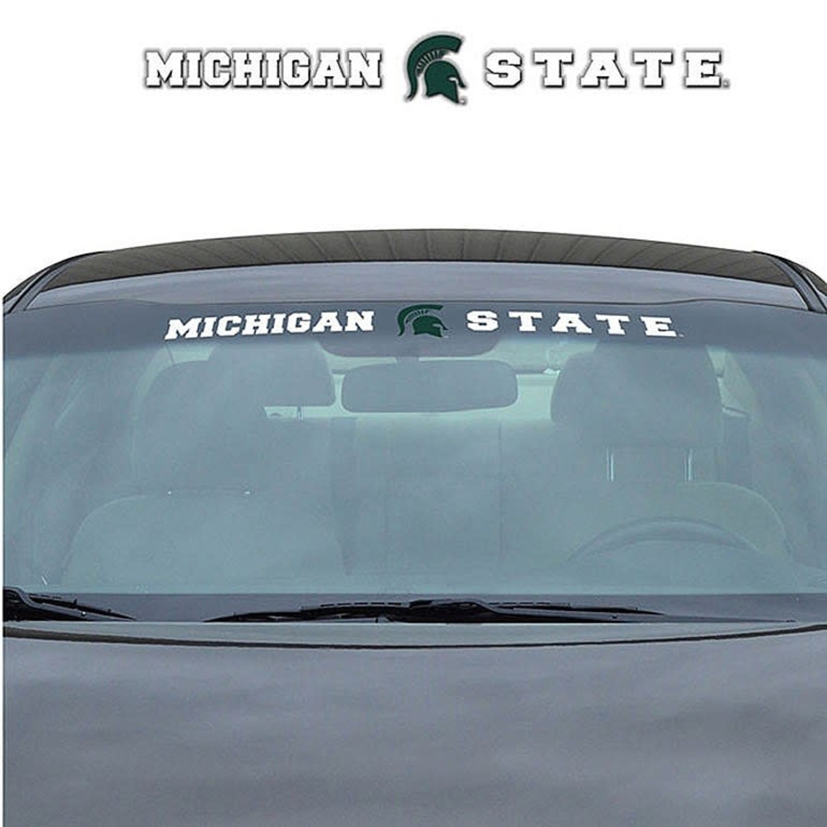 NCAA Michigan State University  Auto Decal Windshield