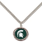 Wincraft Michigan State Spartans Necklace w/Charm