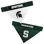 Pets First Inc Michigan State Spartans Home and Away Reversible Pet Bandana