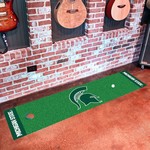 Michigan State Spartans Golf Putting Green Mat