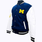 Franchise Club Michigan Wolverines Graduate Full-Snap Jacket