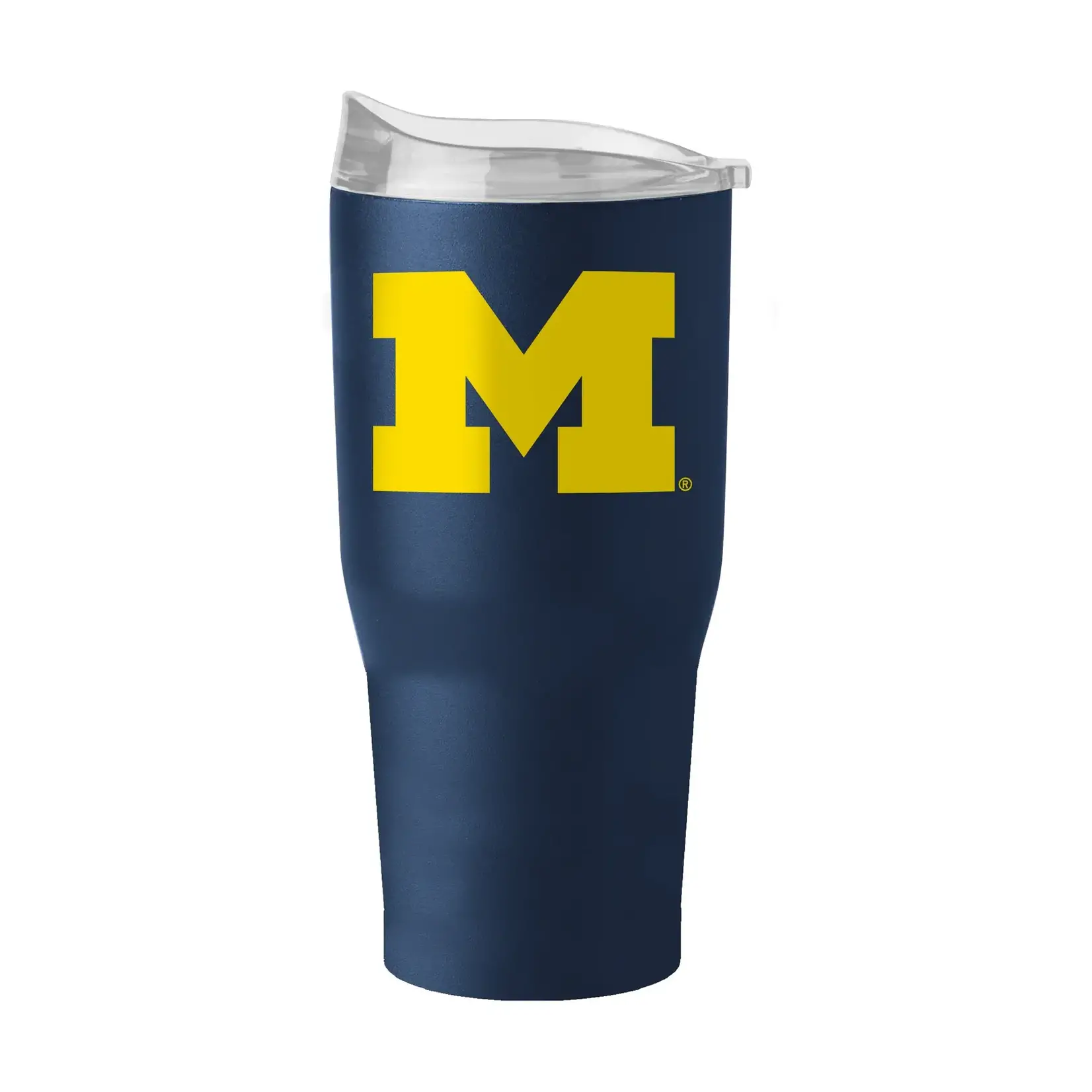 Logo Brands NCAA Michigan Wolverines 30oz Flipside Powder Coat Tumbler