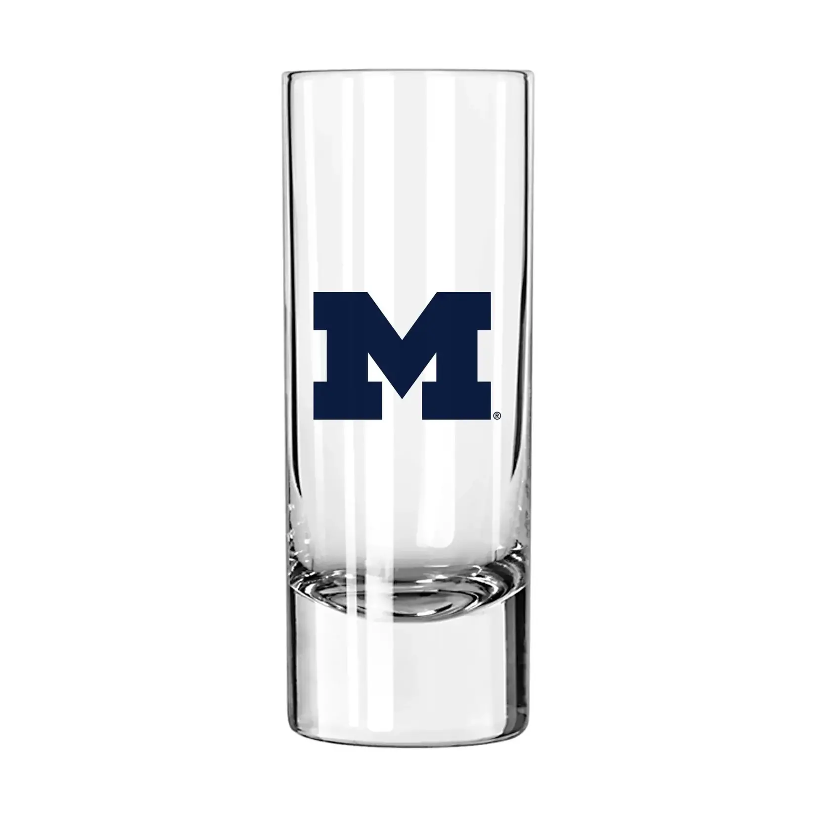 Logo Brands NCAA Michigan Wolverines 2.5oz Gameday Shooter Glass