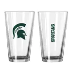 Logo Brands Michigan State 16oz Gameday Pint Glass