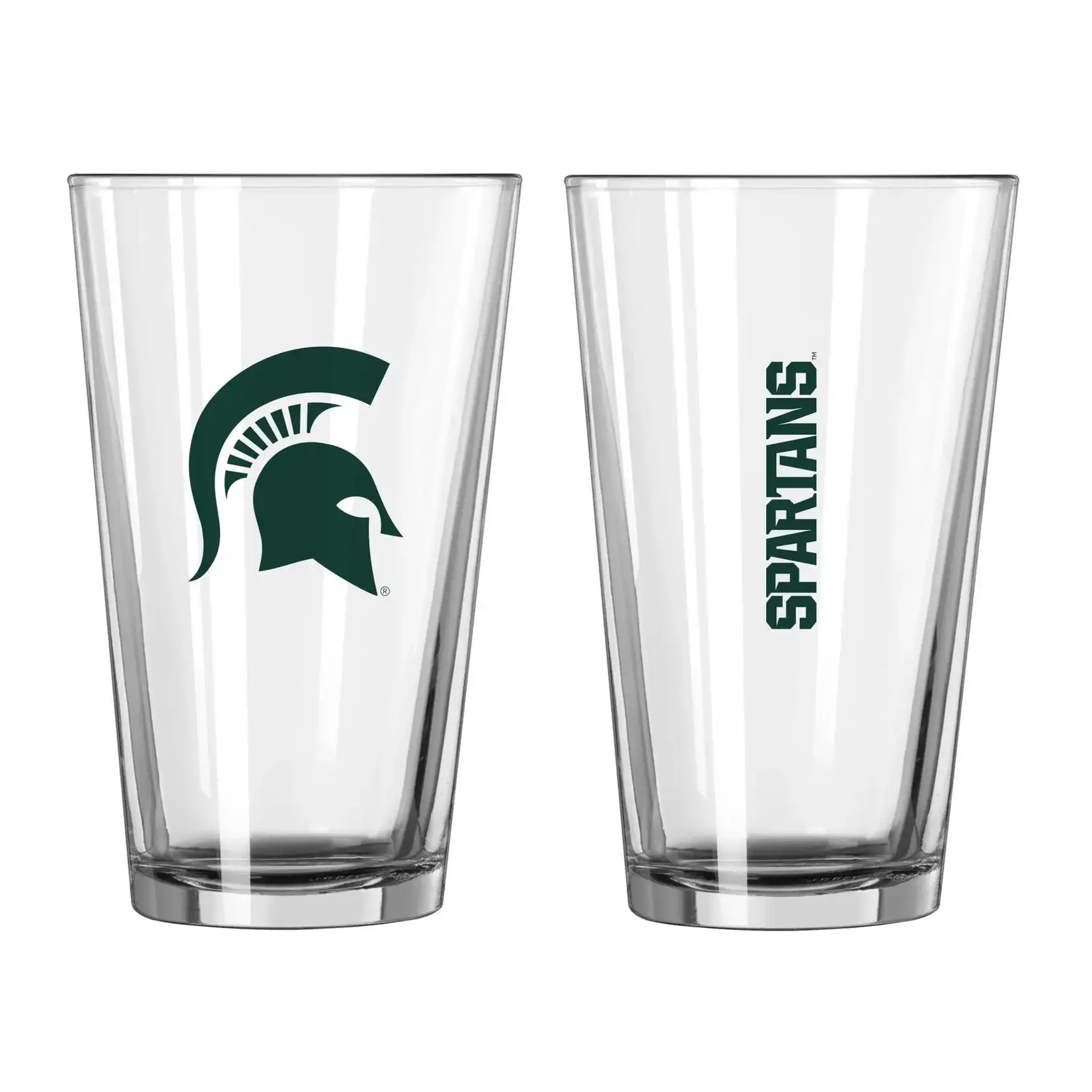 Logo Brands NCAA Michigan State 16oz Gameday Pint Glass