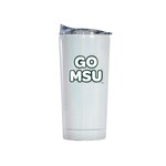 Logo Brands Michigan State 20oz Bubble Iridescent Tumbler