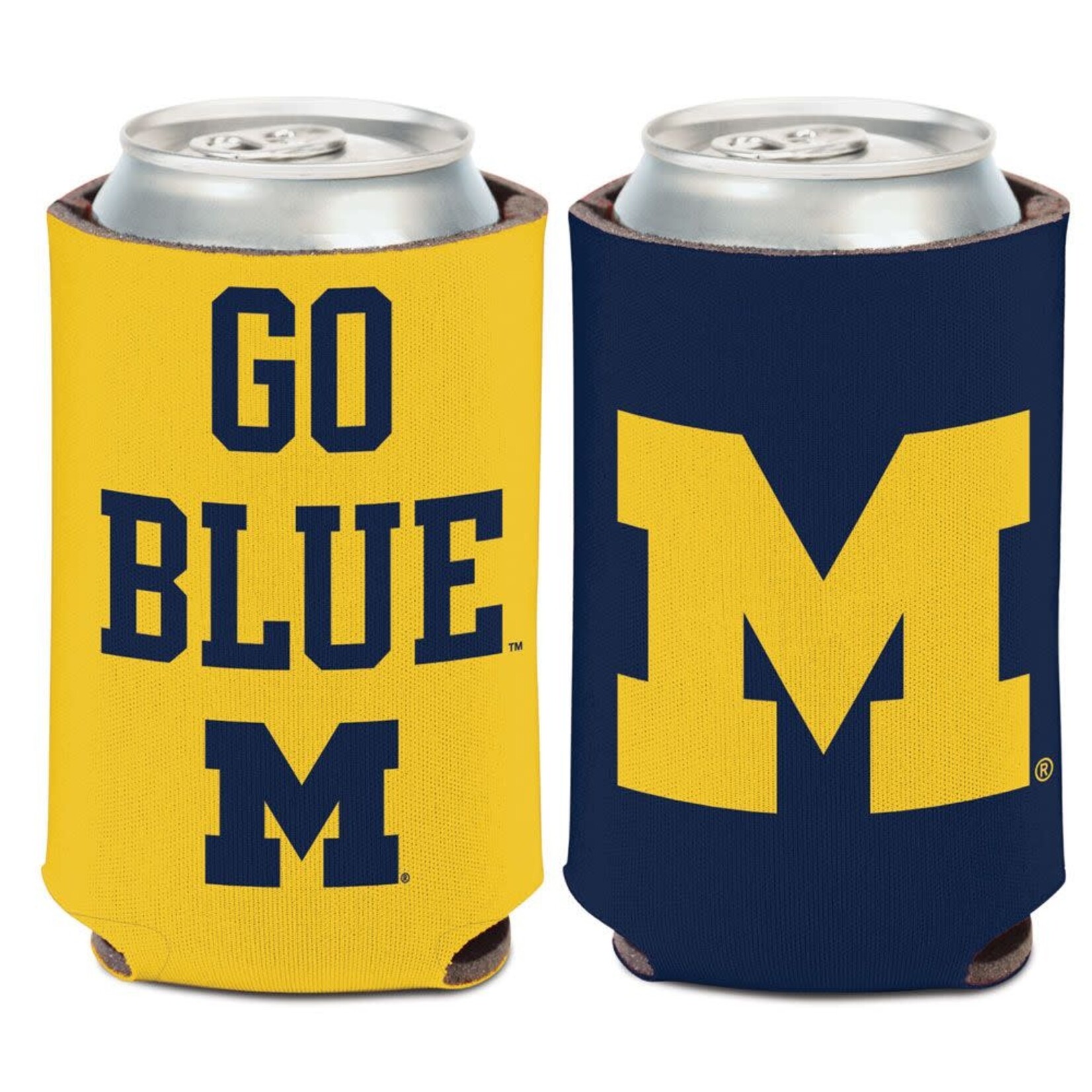 Wincraft NCAA Michigan Wolverines 12 oz Slogan Can Cooler.