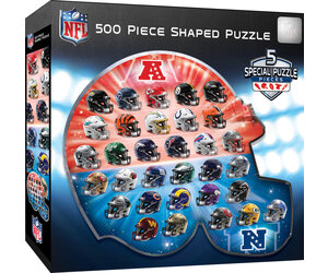 NFL - 500 Piece Shaped Helmet Puzzle