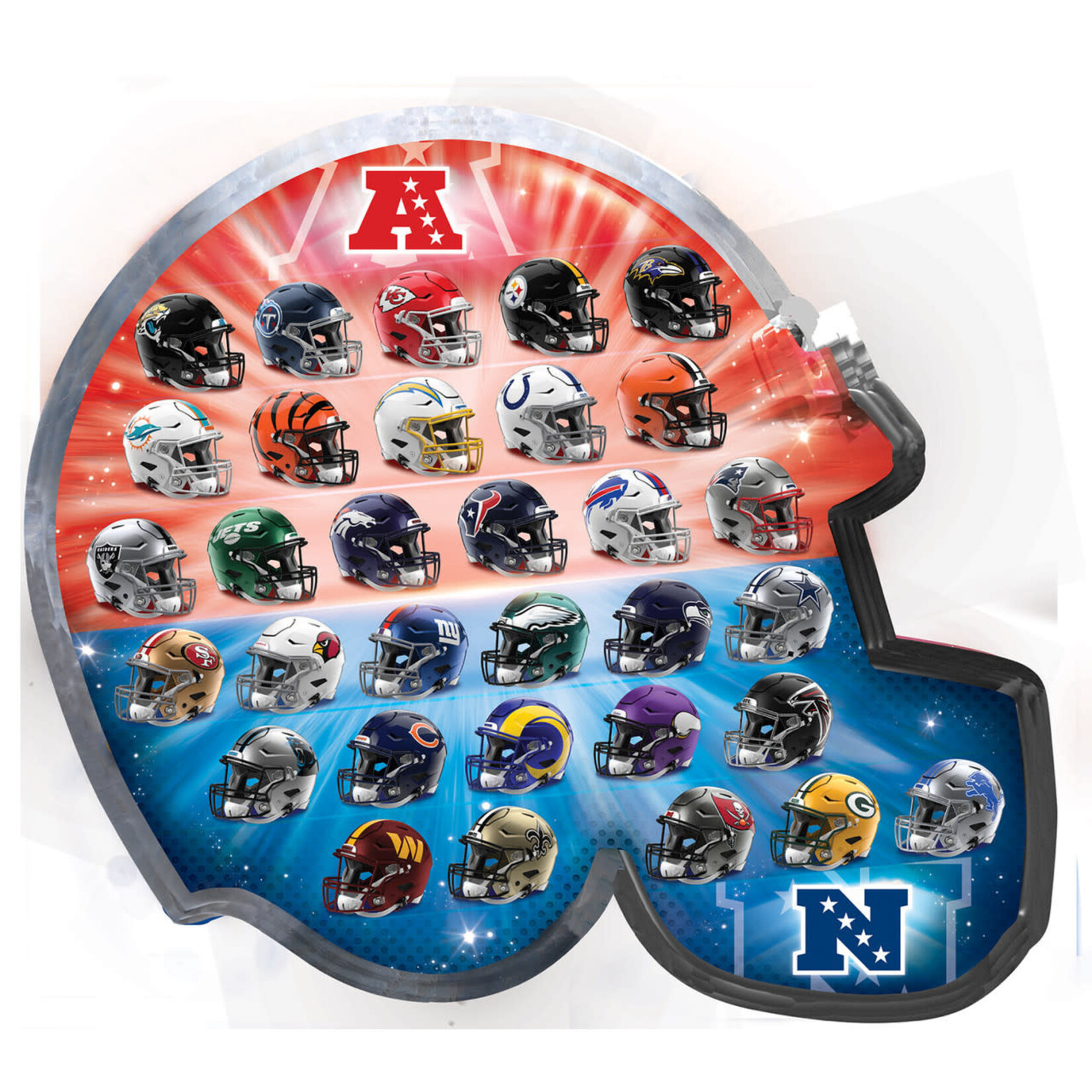 MasterPieces NFL 500 Piece Shaped Helmet Puzzle - 50% Off