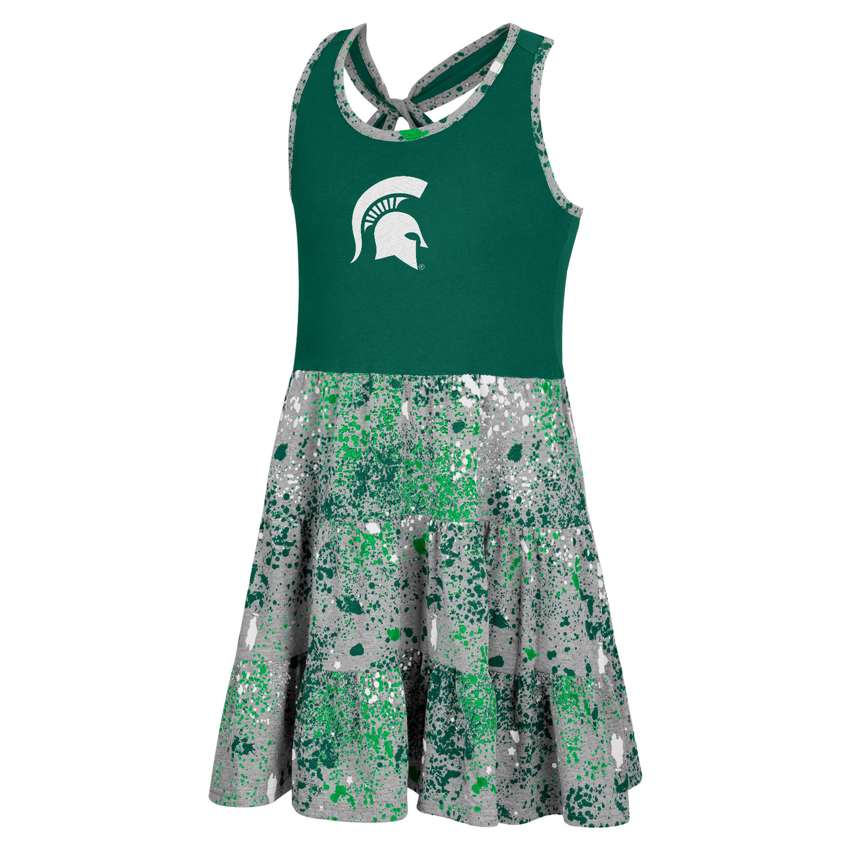 Colosseum Athletics NCAA Michigan State Spartans Girls Youth Sweet Pea Dress