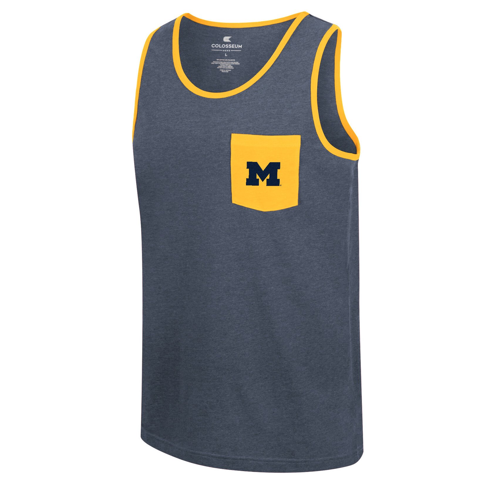 Colosseum Athletics UM Mens Shirt Pocket Tank Rothenstein