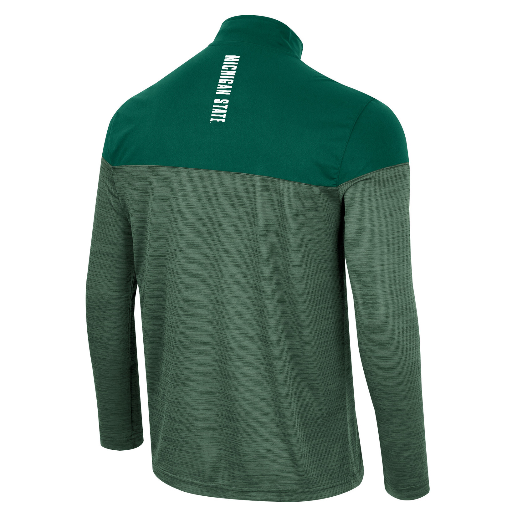 Colosseum Athletics NCAA Michigan State Spartans Positraction Quarter-Zip Windshirt