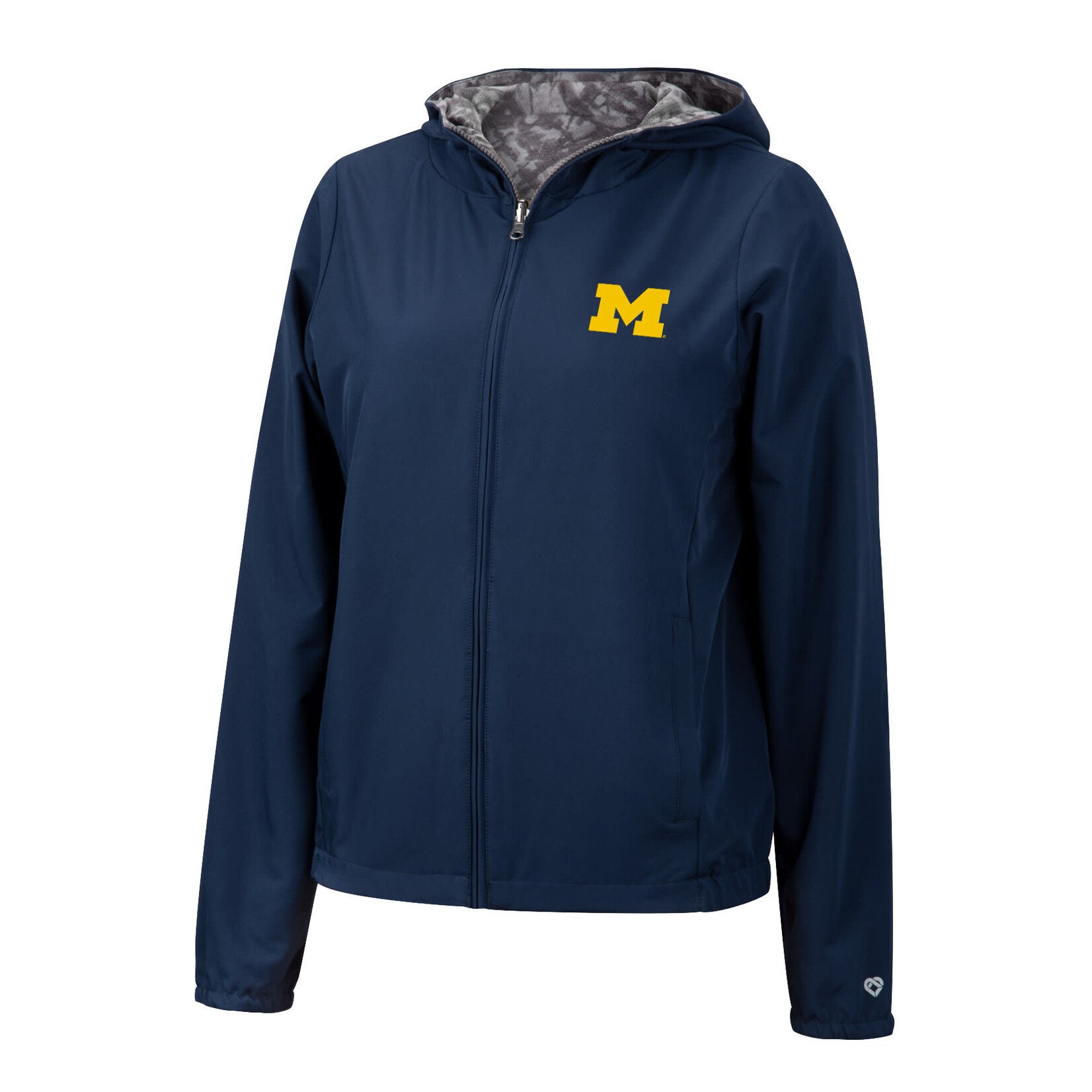 Colosseum Athletics NCAA Michigan Wolverines Women's Flip Side Reversible Jacket