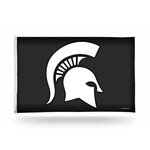 Rico Michigan State Spartans Carbon Fiber Design Banner Flag 3' X 5'