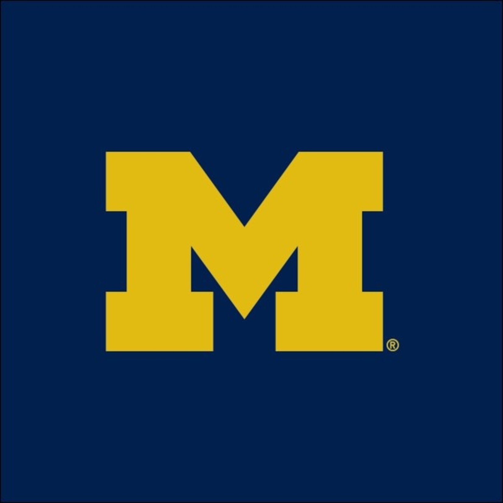 Sewing Concepts NCAA University of Michigan Table Cover 48" x 48"