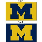 Sewing Concepts Michigan Wolverines 2 Sided 3'x5' Flag with Grommet