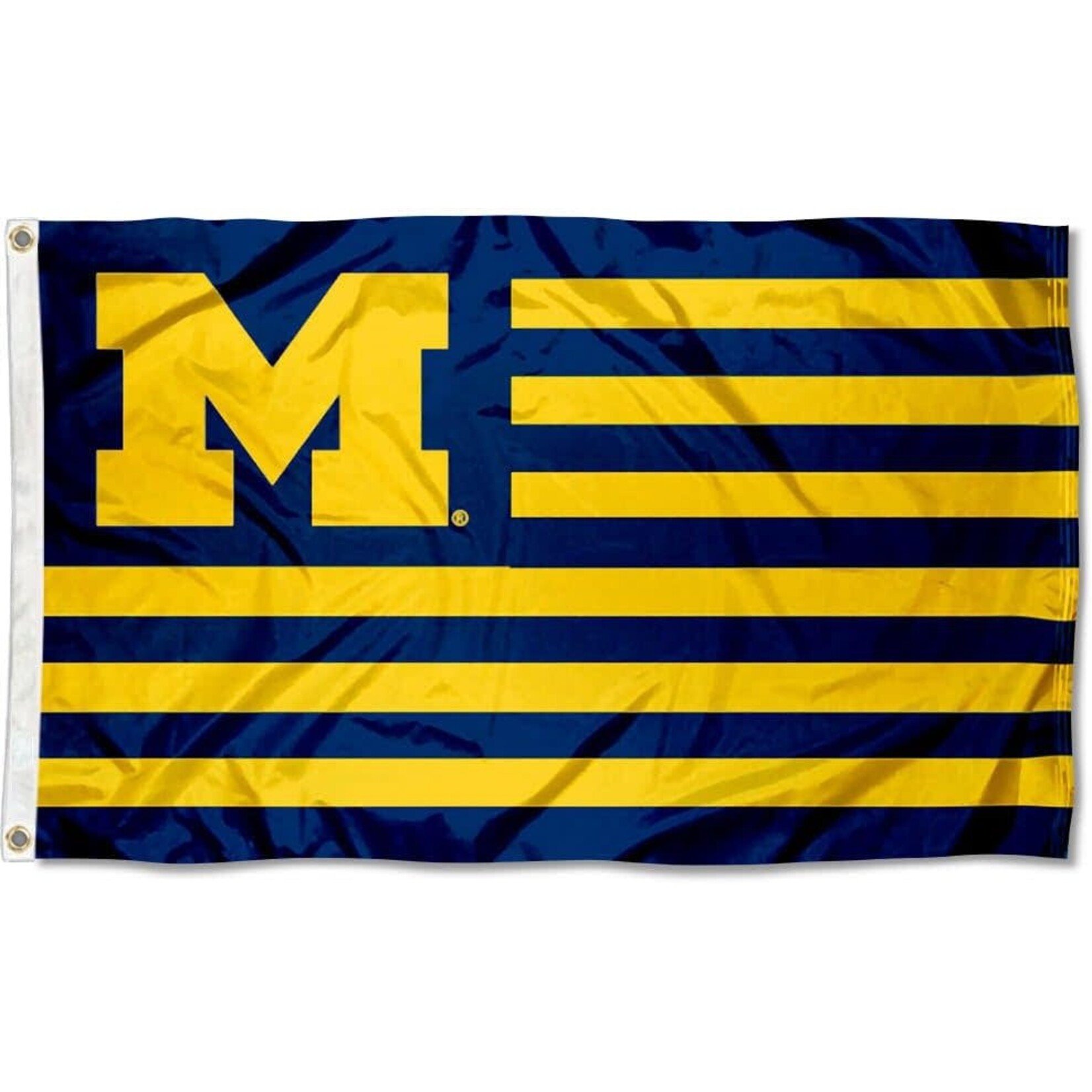 Sewing Concepts NCAA University of Michigan Wolverines Stars and Stripes Nation Flag 3' x 5'