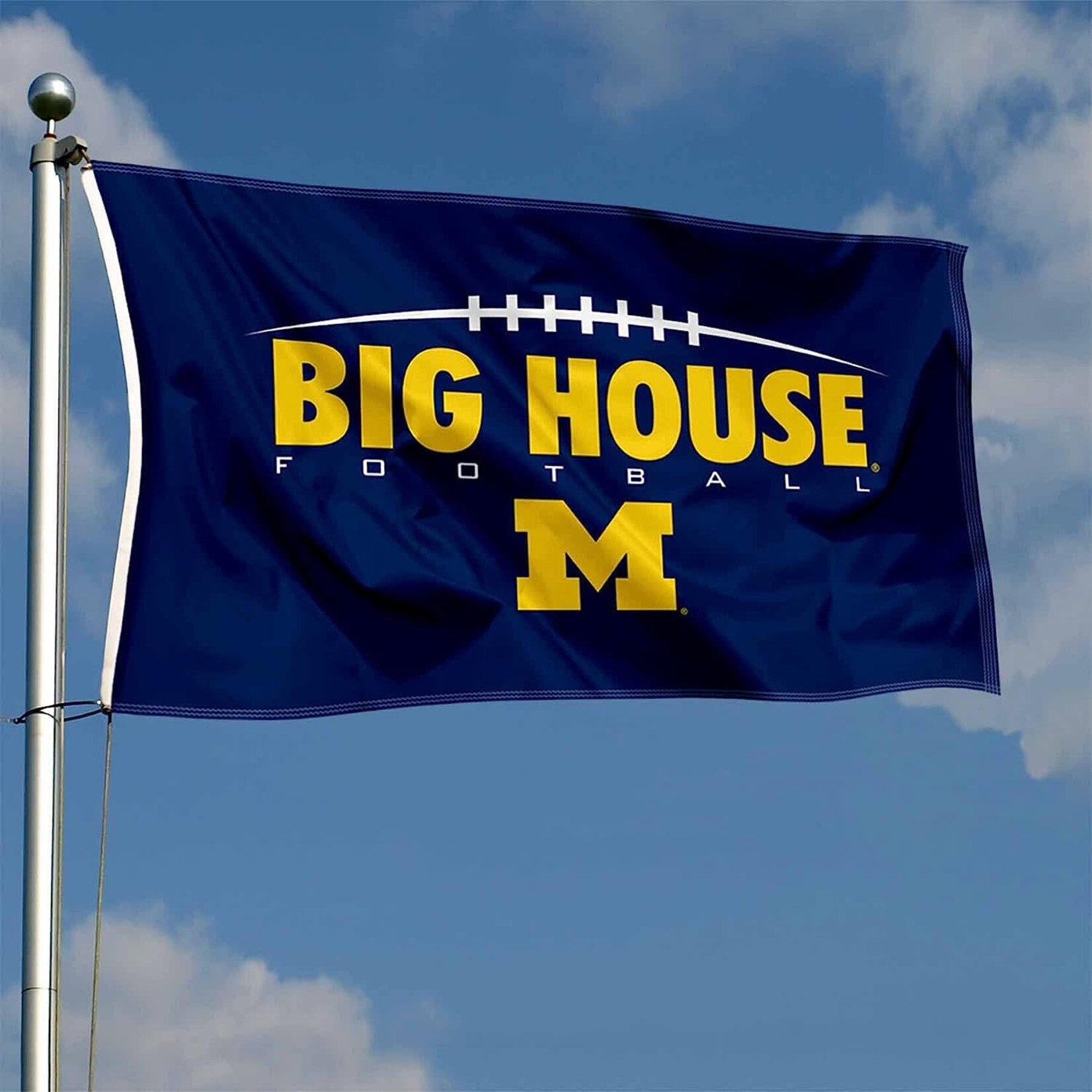 Sewing Concepts NCAA University of Michigan Big House Large College Flag 3' x 5'