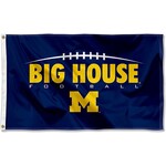 Sewing Concepts Michigan Wolverines Big House Large College Flag 3' x 5'