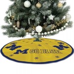 Sewing Concepts Michigan Wolverines Christmas Tree Skirt Go Blue