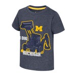 Colosseum Athletics Michigan Wolverines Toddler Boys I Dig Tee