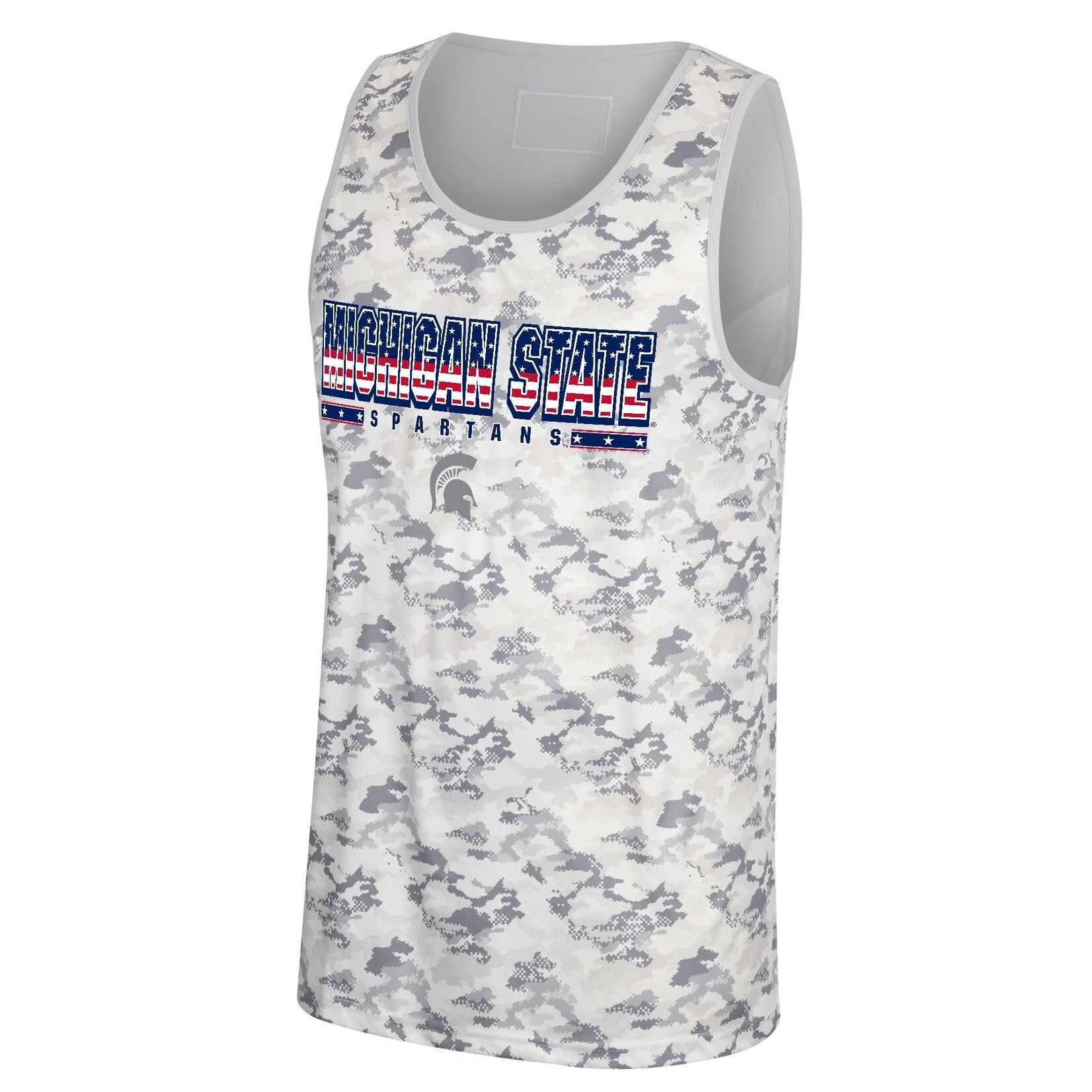 Colosseum Athletics NCAA Michigan State University Men's Hatch OHT Tank Shirt