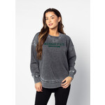 Chicka-d Michigan State Spartans Women's Burnout Campus Pullover