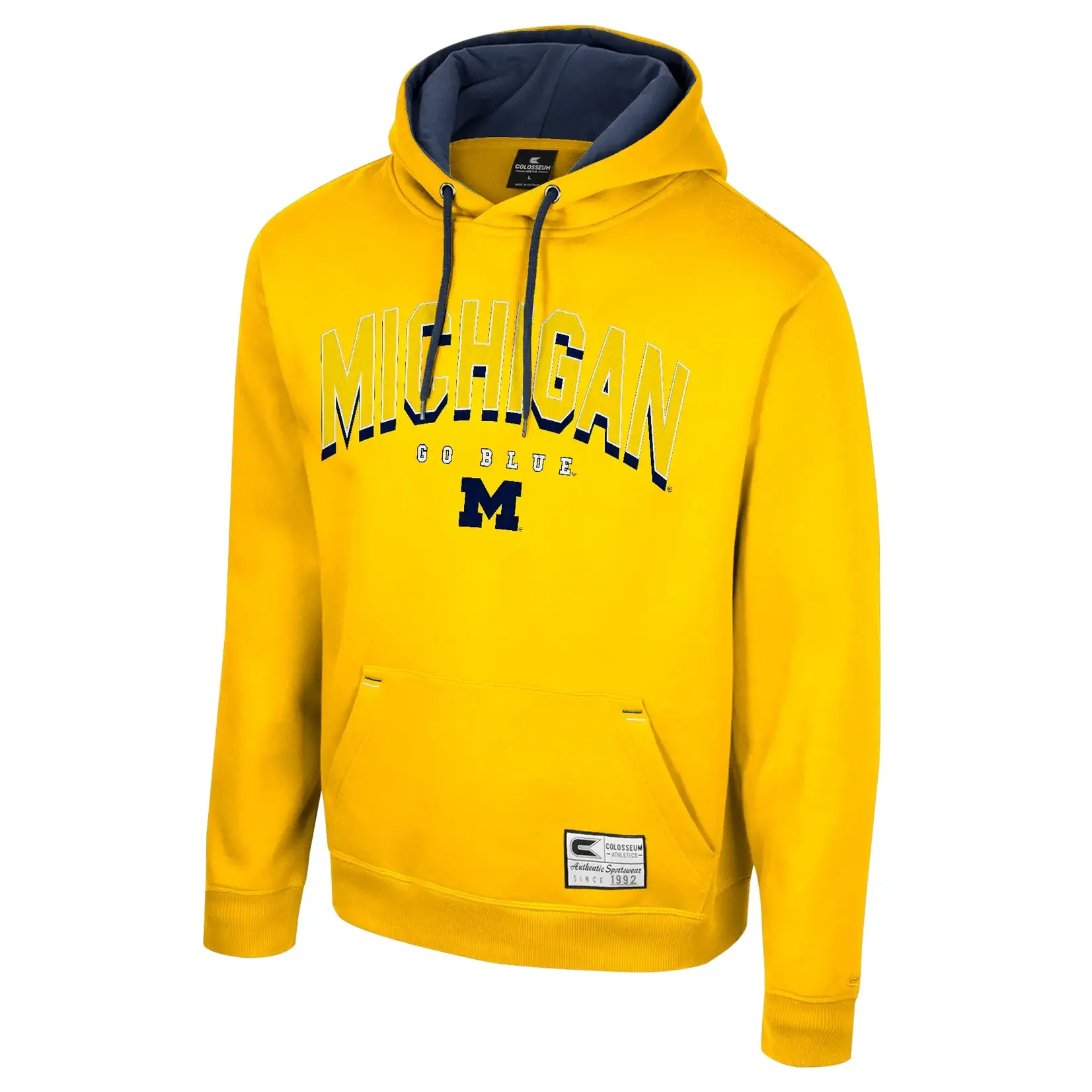 Colosseum Athletics NCAA University of Michigan Men's Ill be back second Hoodie