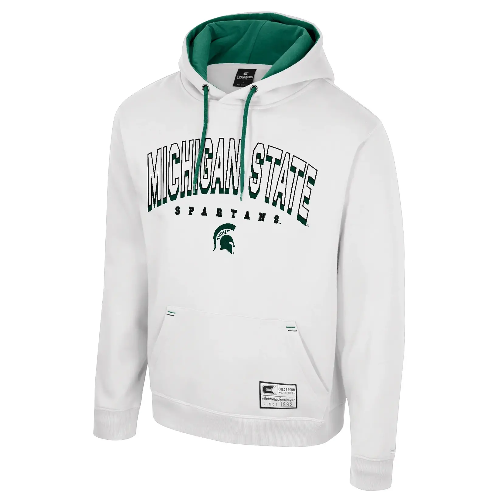 Colosseum Athletics NCAA Michigan State University Men's Ill be back second Hoodie