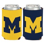 Wincraft Michigan Wolverines Can Cooler 12oz Primary Logo