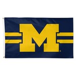 Wincraft Michigan Wolverines Flag 3'x5' Deluxe Horizontal Stripes