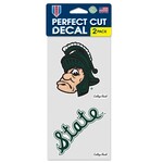 Wincraft MSU Decal College Vault Perfect Cut Decal One 4" x 8"