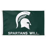 Wincraft Michigan State Spartans Flag Spartans Will 3' x 5' Deluxe